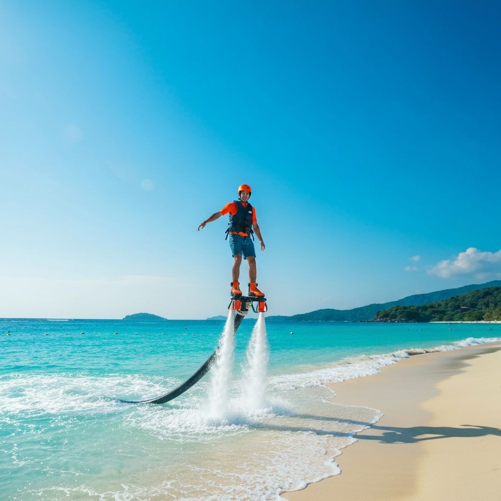 Beginner Flyboarding: Your First Flight in Phuket (2000 THB)